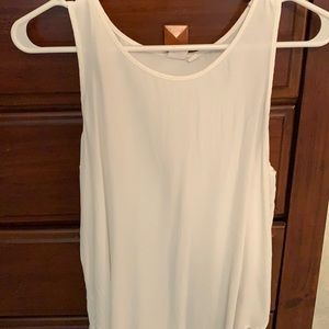Gap size small white tank top